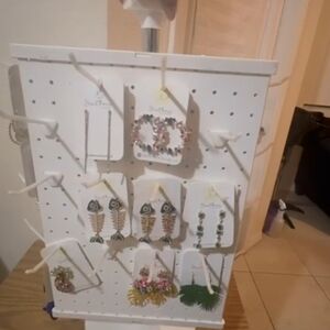 Colorful Statement Earrings Set